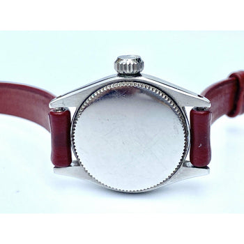 1950's Rolex Oyster Speedking Precision Watch in Red Leather Strap – Assay Jewelers