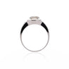 1.95 Carat Faint Brown, White, & Black Diamonds Men's Ring