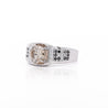 1.95 Carat Faint Brown, White, & Black Diamonds Men's Ring