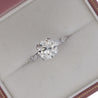 2.61 Carat European Cut M-N/VS1 Diamond Vintage Art Deco Engagement Ring