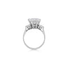 3.06ct Heart Cut K/VS2 GIA Certified Platinum Engagement Ring