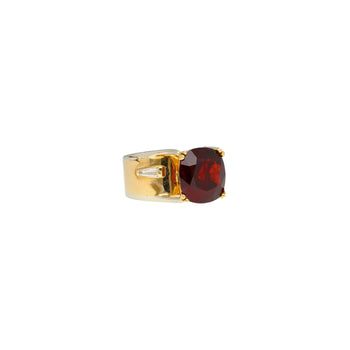 6.04 Carat Cushion Cut No Heat Burma Origin Spinel in Vintage 14K Gold Ring – Assay Jewelers