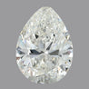 6.76 Carat Pair Of GIA Certified Pear Cut Diamonds - I Color SI1-SI2 Loose