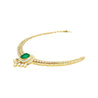 8.12 Carat Colombian Emerald & Diamond Chandelier Regal Choker Necklace