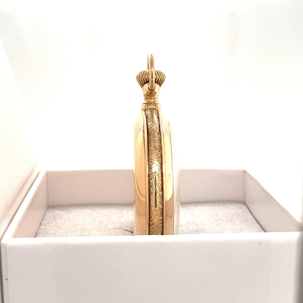 Antique Patek Philippe Pocket Watch 258729 in 18k Gold With Arabic Numerals