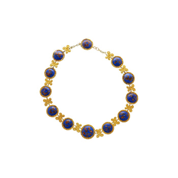 alt
14K 與 18K 金藍色青金石 Reviere 項鍊 – Assay Jewelers