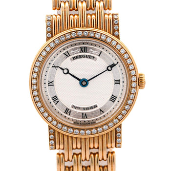 Breguet Classique Ladies Diamond in 18K Gold 25mm Watch – Assay Jewelers