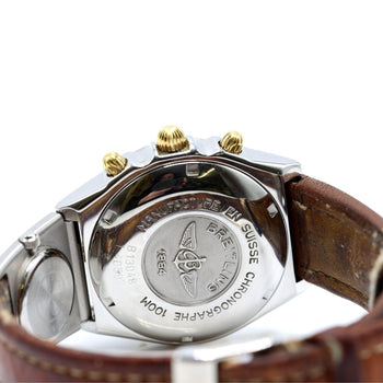 Breitling Chronomat UTC B13048 Two-Face 18k And Steel 39mm Watch – Assay Jewelers