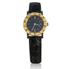 Bvlgari BB26 SGLD Classic Wrist Watch in Black Leather Strap