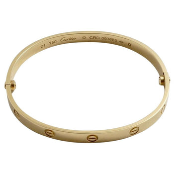 Cartier Love Bracelet en or jaune, taille 21, avec boîte Cartier d'origine / tournevis – Assay Jewelers
