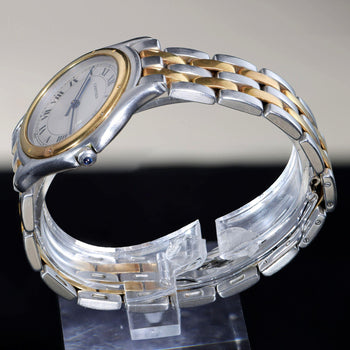 Cartier Panthère Cougar 187904 33mm Two-Tone 18K Circa 1990 Watch – Assay Jewelers