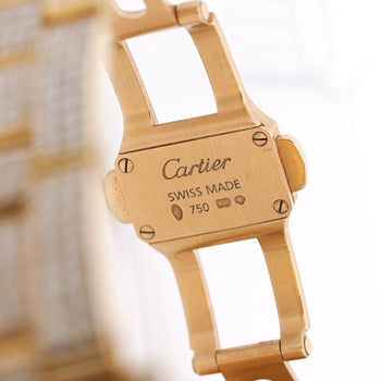 Cartier Roadster XL Chronograph 2619 in 18K Gold Diamond Set Watch – Assay Jewelers