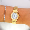 Cartier Santos Automatic 18K Gold 25mm Dial 60045 Ladies Watch