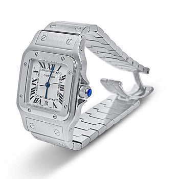 Cartier Santos Galbee 32mm Dial stainless steel watch – Assay Jewelers
