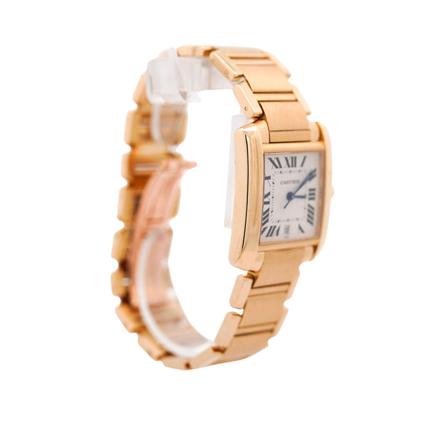 Cartier Tank Francaise 28mm 18K Gold Automatic with Date Watch