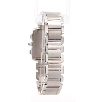Cartier Tank Francaise Chronoflex Ref 2303 Stainless Steel Quartz Chrono Watch – Assay Jewelers