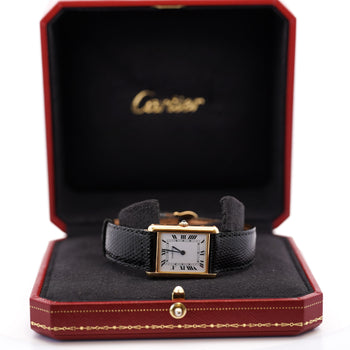 Cartier Tank Large 18K Gold Quartz 25mm Watch – Assay Jewelers