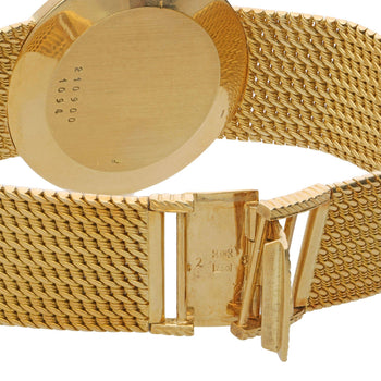 Chopard Classic 1094 Circa 1985 18K Yellow Gold Mesh Bracelet Watch – Assay Jewelers