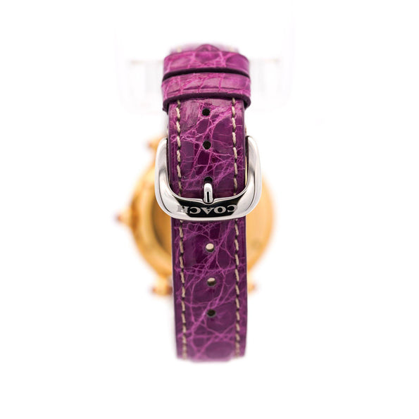 Chopard Happy Diamond Sport 32mm Ref. 4144 18K Gold Quartz Watch