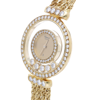 Chopard Happy Diamonds 4066 18K Yellow Gold Watch Circa 1985 Full Set – Assay Jewelers