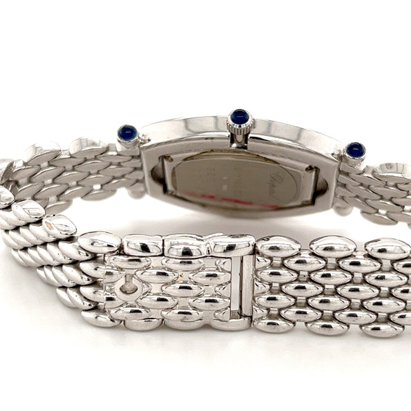 Chopard Montre pour femme Classic 10/6560-23 avec lunette diamant en or blanc 18 carats