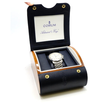 Corum Admirals Cup Stainless Steel Cream Dial Chronograph 39mm Automatic Watch – Assay Jewelers