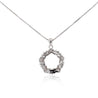 Diamond Crown of Thorns Platinum Pendant Necklace