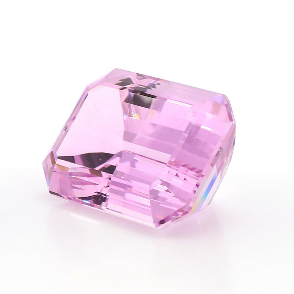 GIA Certified 115.10 Carat Emerald Cut Pink Kunzite Loose
