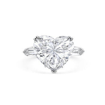 GIA Certified 18.95 Carat Internally Flawless Type II-A Heart-Cut Diamond Three Stone Ring – Assay Jewelers