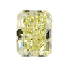 GIA Certified 4.12 Carat Fancy Yellow Radiant Cut Diamond Halo Engagement Ring