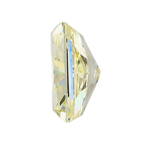 GIA Certified 4.12 Carat Fancy Yellow VS1 Radiant Cut Diamond Loose Stone