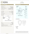 GIA Certified Fancy Vivid Yellow Diamond Drop Earrings