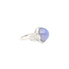 GRS Certified 18.29 Carat No Heat Sri Lanka Pastel Blue Star Sapphire Ring