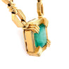 Henry Dunay 19.48 carat Colombian Emerald Necklace in 18k Yellow Gold