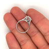 IGI Cert. 2.08 Carat Lab Grown Old European Cut Diamond Vintage 6-Prong Engagement Ring