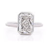 IGI Cert. 3.1 Carat Lab Grown Diamond Bezel Set Engagement Ring