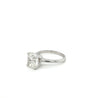 IGI Certified 4.01 Carat Cushion Cut G/VVS2 Lab Grown CVD Diamond Solitaire Ring