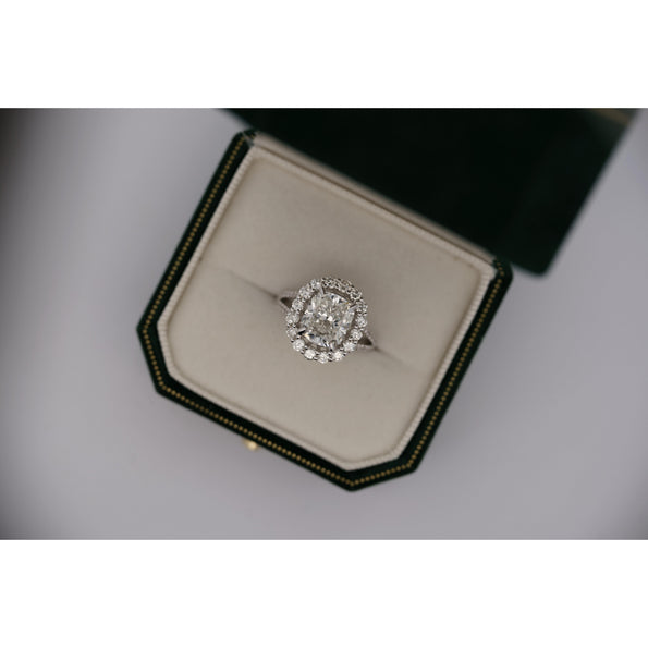 IGI Certified 4.91 Carat TW Lab Grown Diamond Engagement Ring
