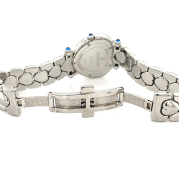 Ladies Corum Watch Mother of Pearl and Heart Shape Diamond Case – Assay Jewelers