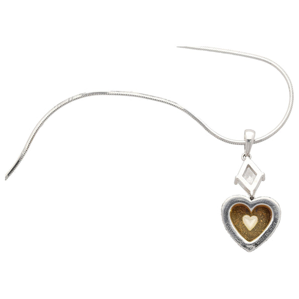 alt
Collier cœur en platine avec diamant jaune fantaisie naturel de 2,02 carats certifié GIA