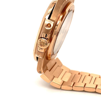 Patek Philippe Nautilus 41mm Automatic 315/190 & Diamond 18K Rose Gold Watch – Assay Jewelers