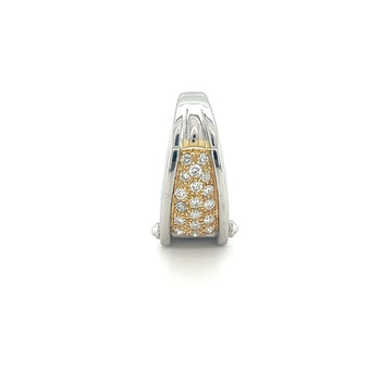 Platinum and 18K Gold Unisex Natural Diamond Pinky Ring – Assay Jewelers