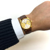 Rolex 34mm Oysterdate Precision 6294 Two Tone Honeycomb Bowtie Gold Watch
