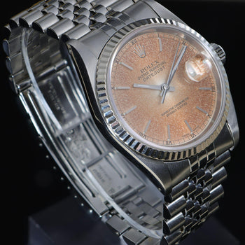 Rolex Datejust 16234 Tropical Stardust Dial 36mm Circa 1988 Watch – Assay Jewelers