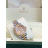 Rolex Ladies DateJust 26mm Gold Dial With Two-Tone Jubilee Strap