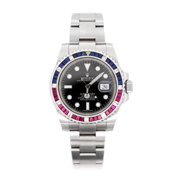 Rolex Submariner Date 116610 SARU Bezel Watch w Papers – Assay Jewelers