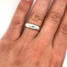 Tiffany & Co. Signed 6MM Platinum Mens Wedding Band Ring