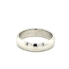 Tiffany & Co. Signierter 6MM Platin Herren Ehering Ring