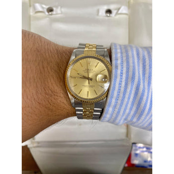 Two Tone Rolex DateJust With Jubilee Band – Assay Jewelers