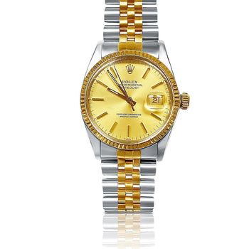 Two Tone Rolex DateJust With Jubilee Band – Assay Jewelers